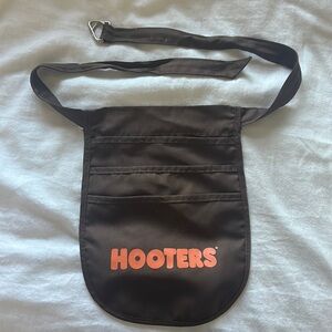 NEW Hooters Brown Authentic Server's Apron Money Pouch